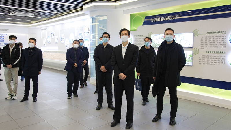 珠海市、杭州市科協(xié)領導到浙農科創(chuàng)園參觀考察