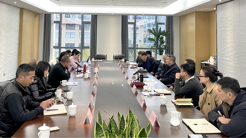 省農(nóng)業(yè)農(nóng)村廳黨組成員、副廳長(zhǎng)唐冬壽到浙江農(nóng)合調(diào)研